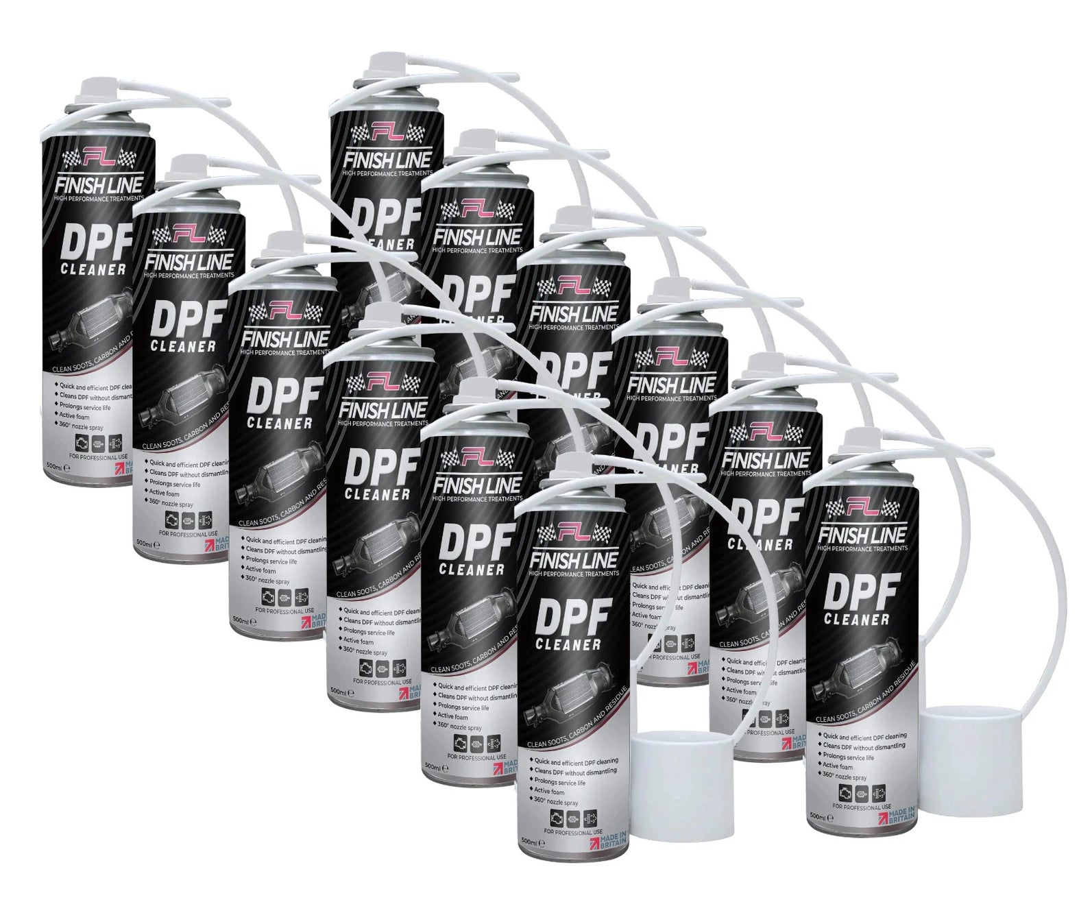 FinishLine DPF Cleaner Aerosol - Diesel Particulate Filter Spray ...