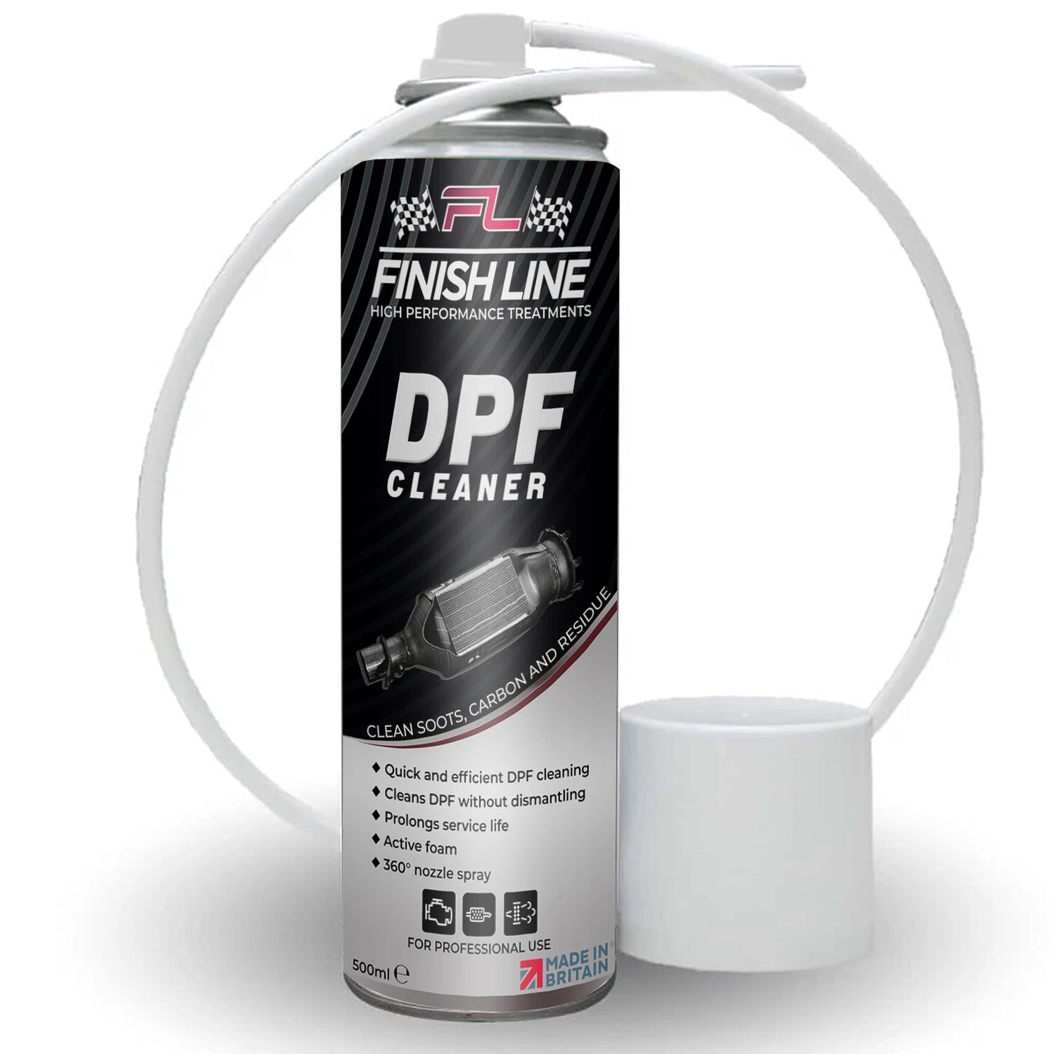 FinishLine DPF Cleaner Aerosol - Diesel Particulate Filter Spray ...