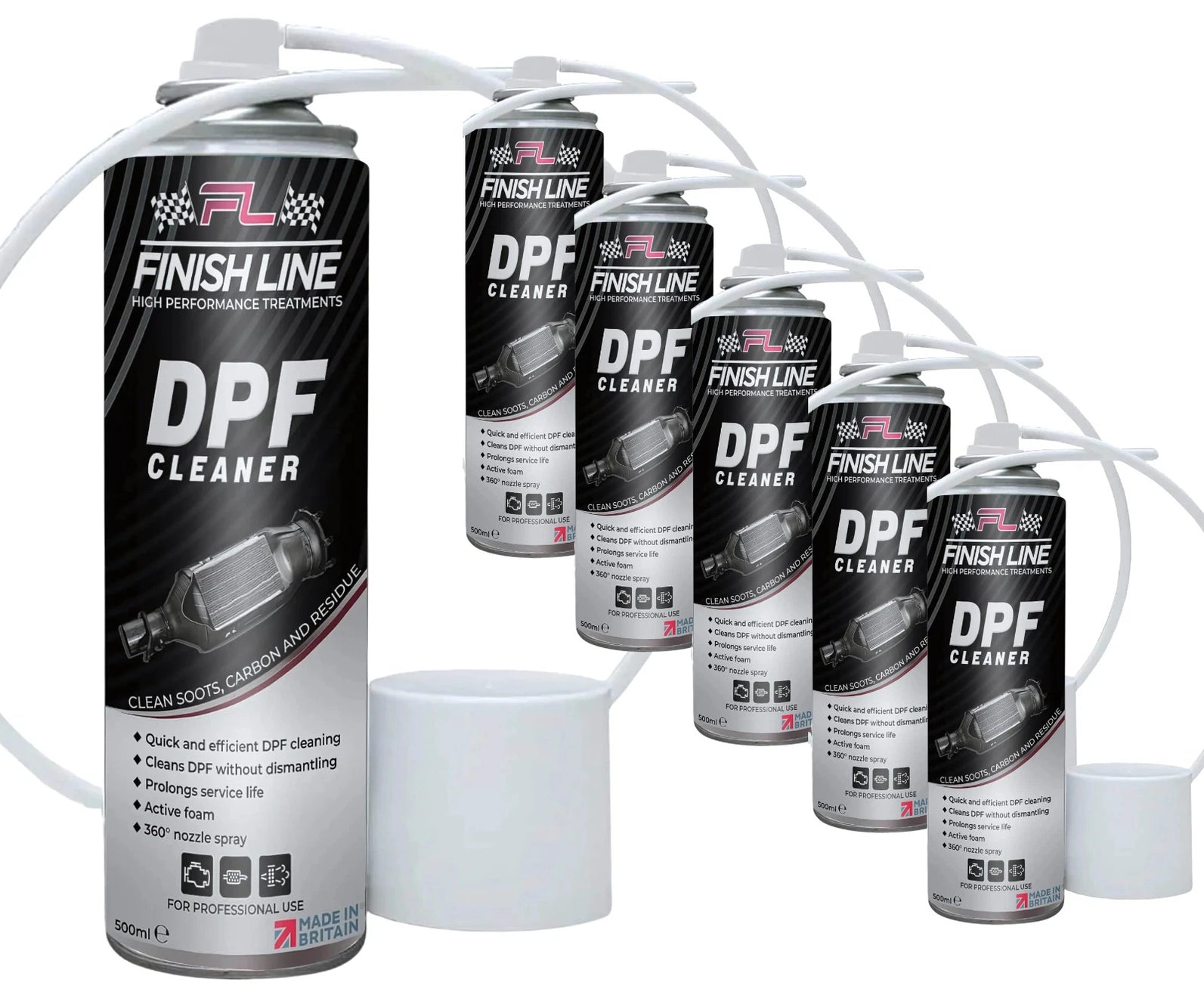 Dps Cleaner FinishLine DPF Cleaner Aerosol - Diesel Particulate Filter Spray ...
