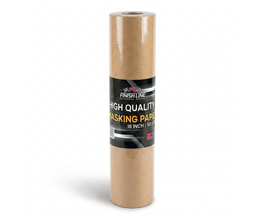 Brown Masking Paper 18 Inches x 180 Metres, High Quality - Finish Line