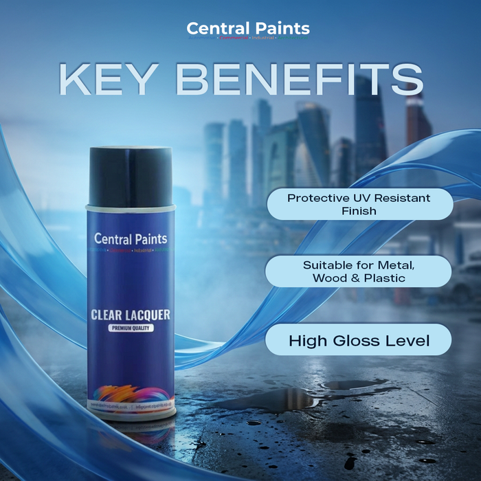 Central Paints 1K Clear Lacquer – Automotive Clear Coat