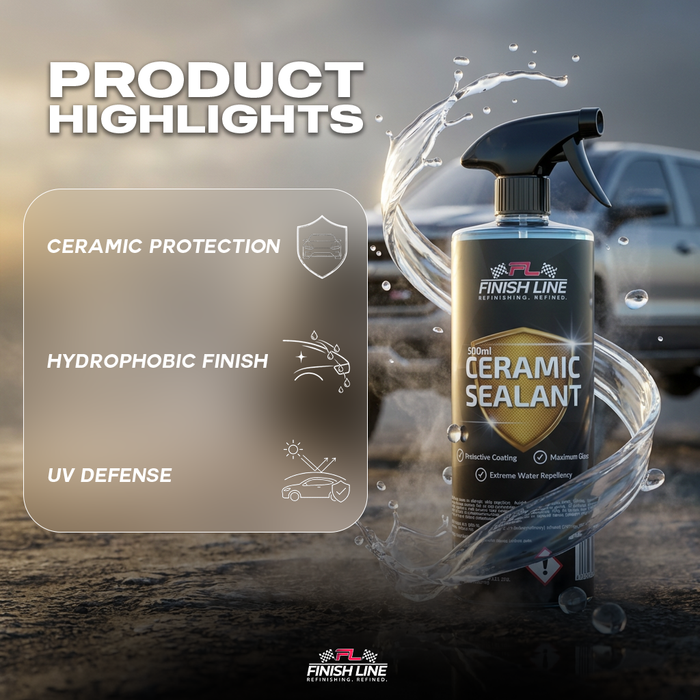 Ceramic Sealant 500mL, Paint Body Protection, Ceramic Coating, Car Shine