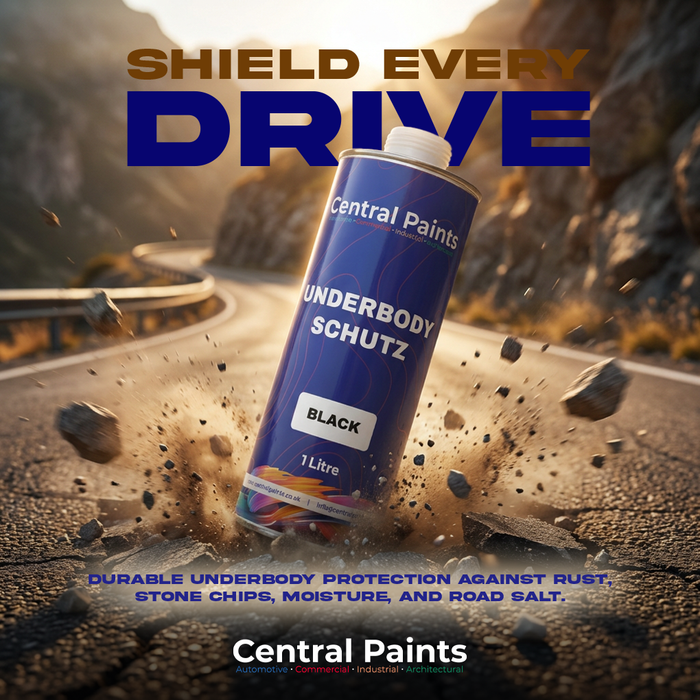 Central Paints Underbody Schutz Black 1 Litre
