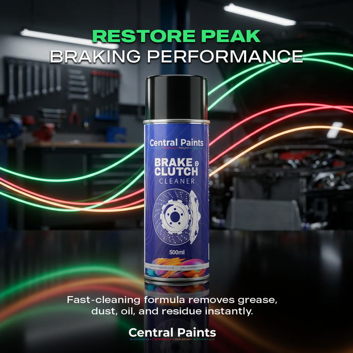 Central Paints Brake and Clutch Cleaner Aerosol 500ml