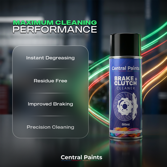 Central Paints Brake and Clutch Cleaner Aerosol 500ml