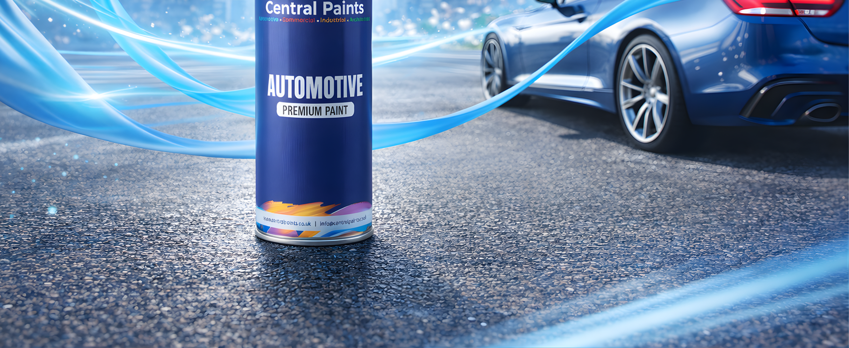 Central Paints Basecoat Aerosol & Lacquer & Primer Kit To Registration Number