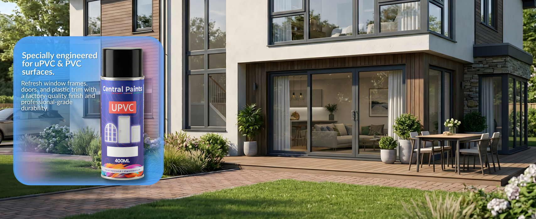 uPVC PVC Spray Paint For Windows Doors Frames