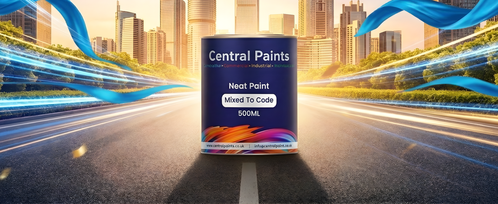 Central Paints Neat Basecoat To Registration Number