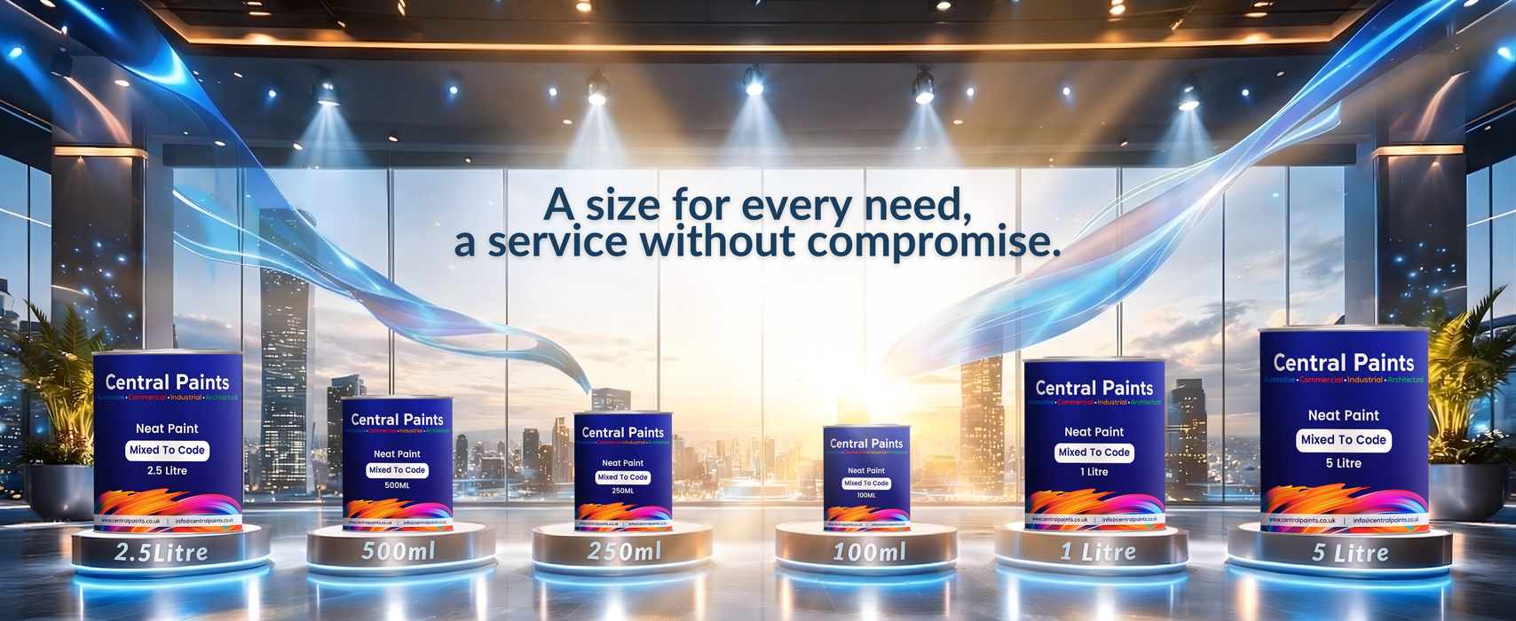 Central Paints Neat Basecoat To Registration Number