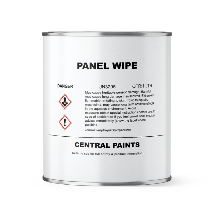 Central Paints Panel Wipe Degreaser 1 Litre
