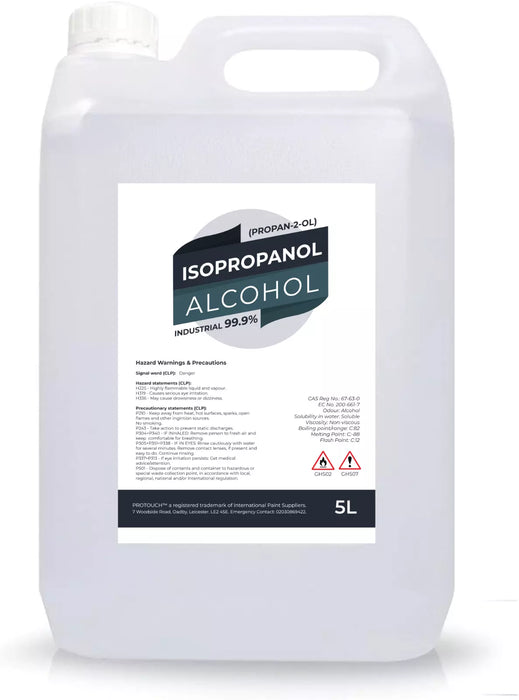 Isopropyl Alcohol IPA 99.99% Cleaning  Disinfecting  Industrial Use Isopropanol