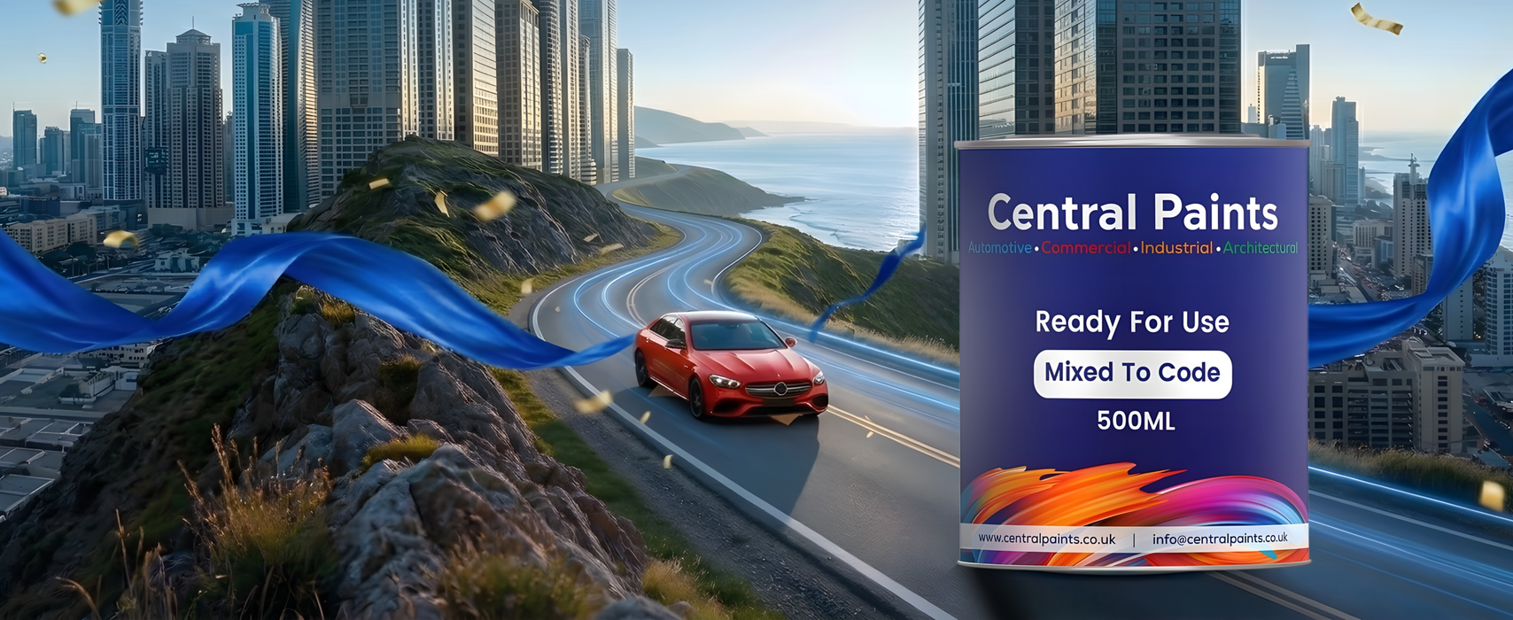 Central Paints Ready For Use Basecoat To Registration Number