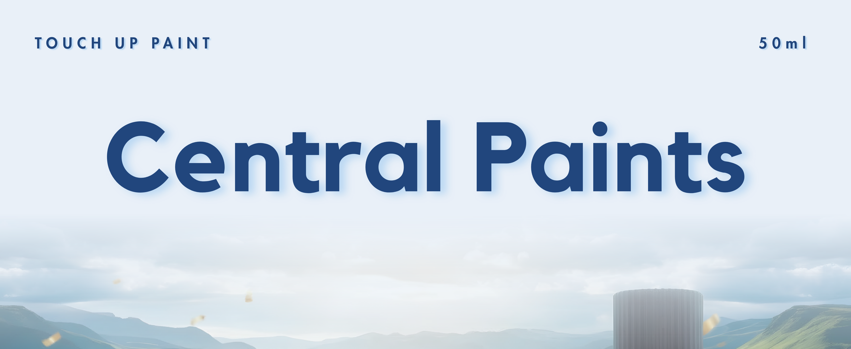 Central Paints 30ML Touch Up Bottle To Registration Number