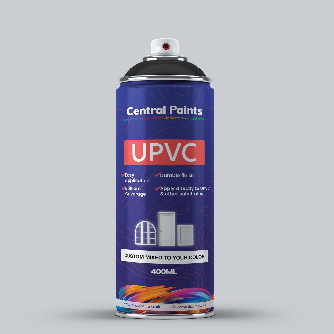 RAL 4005 Blue Lilac uPVC PVC Spray Paint For Windows Doors Frames ...