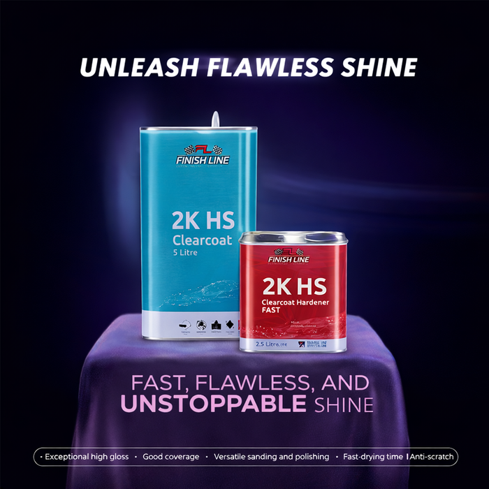 Finish Line 2K HS Clearcoat 7.5 Litre Kit