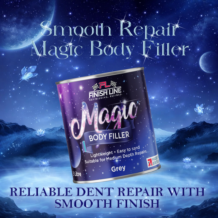 Finish Line Magic Car Body Filler 3kgs