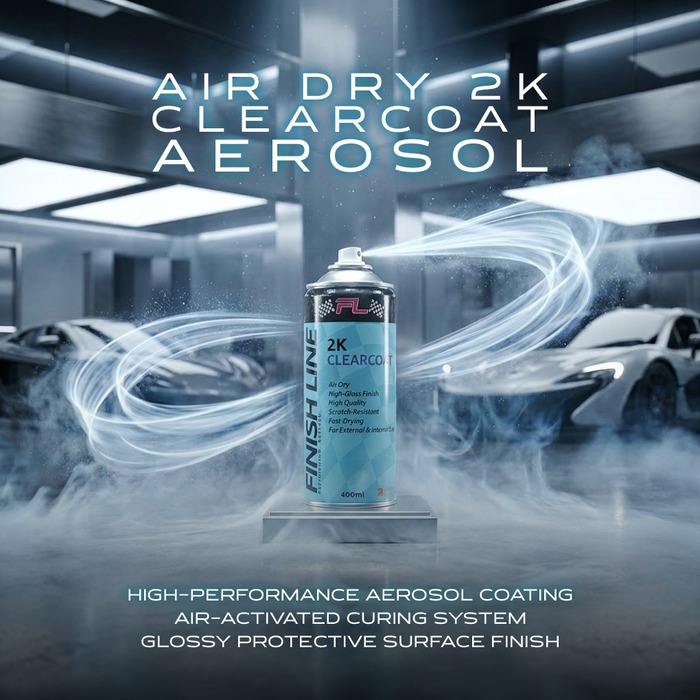 Finish Line 2K Clearcoat Aerosol 400ml