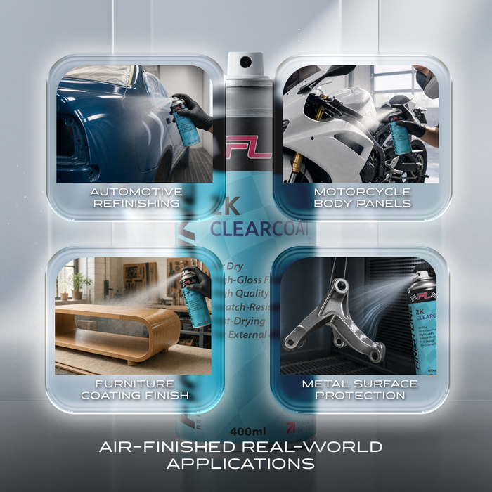 Finish Line 2K Clearcoat Aerosol 400ml