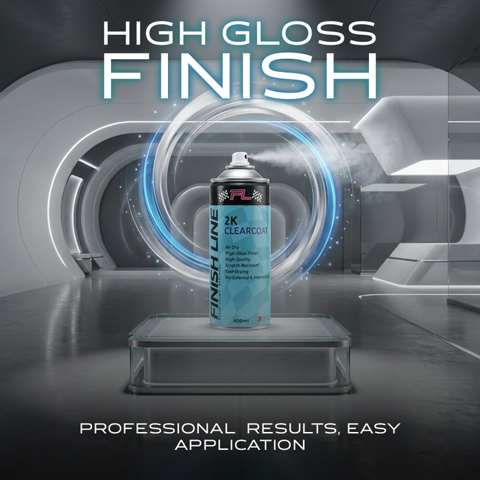 Finish Line 2K Clearcoat Aerosol 400ml