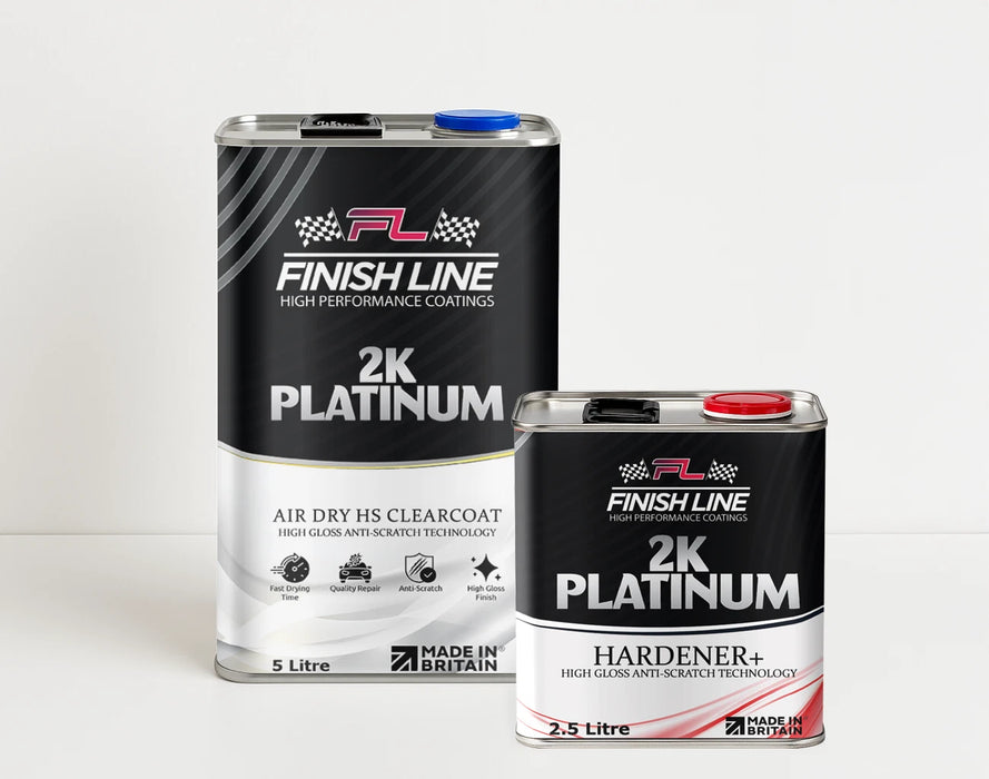 Finish Line 2K HS Air Dry Clearcoat 7.5 Litre Kit