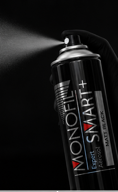 Smart+ Matt Black Expert Aerosol 500ML