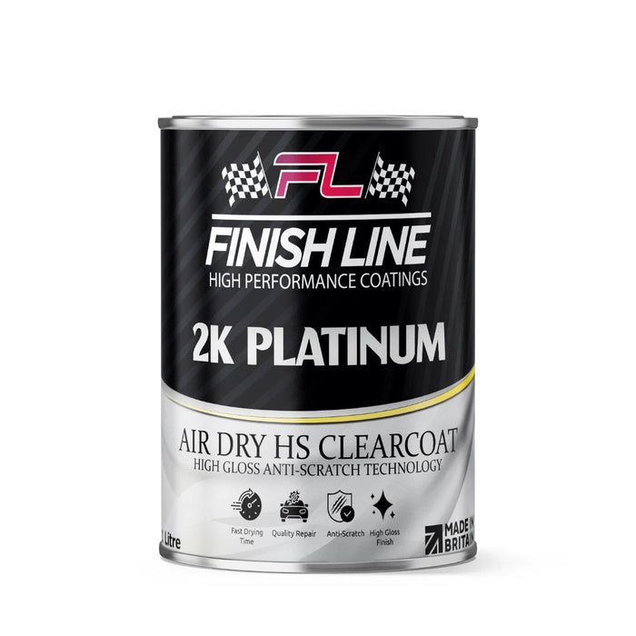 Finish Line 2K HS Air Dry Clearcoat 1.5 Litre Kit