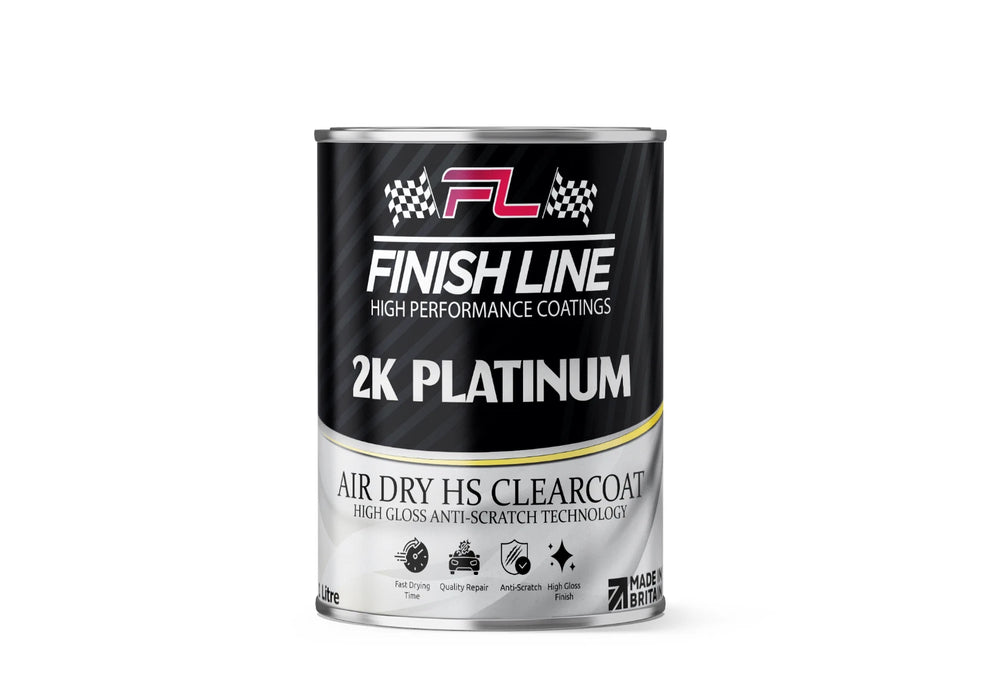 Finish Line 2K HS Air Dry Clearcoat 1.5 Litre Kit