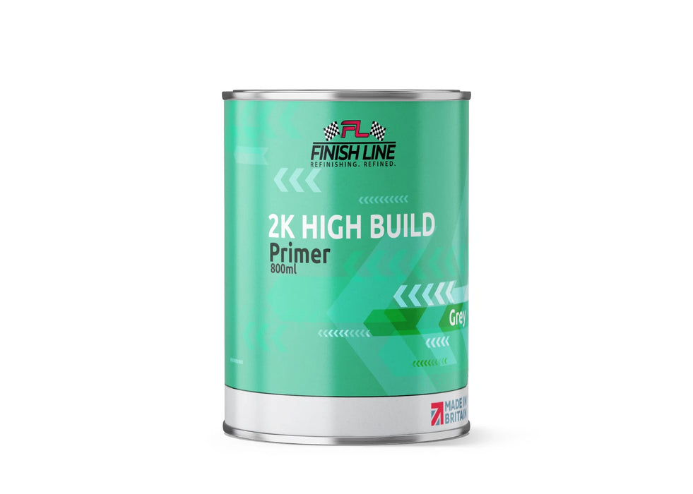 Finish Line 2K High Build Grey Primer 1 Litre Kit