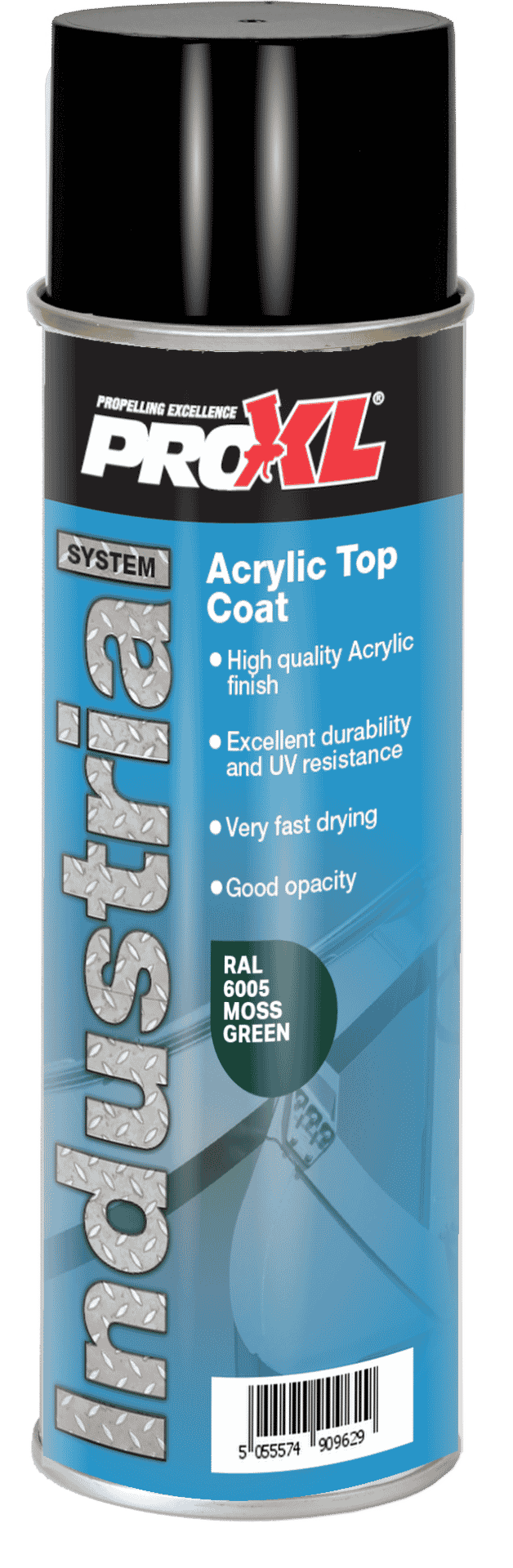 ProXL Industrial Acrylic Top Coat Aerosol 500ML All RAL Colours