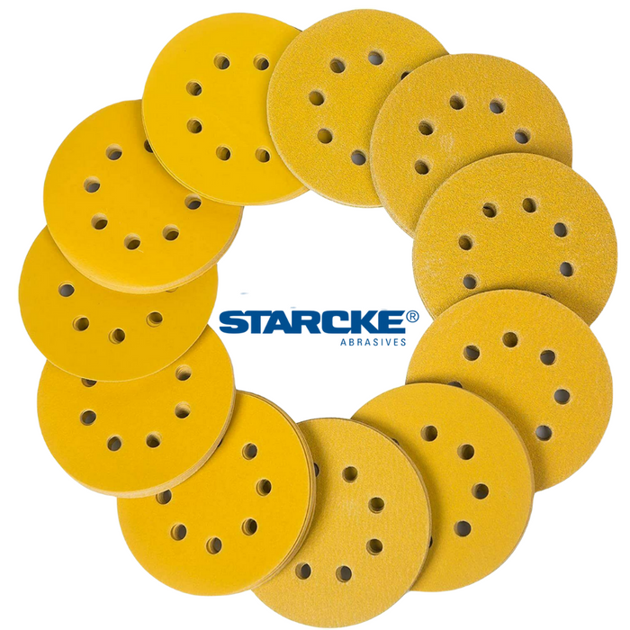 Starcke Hook and Loop Sanding Discs 125MM