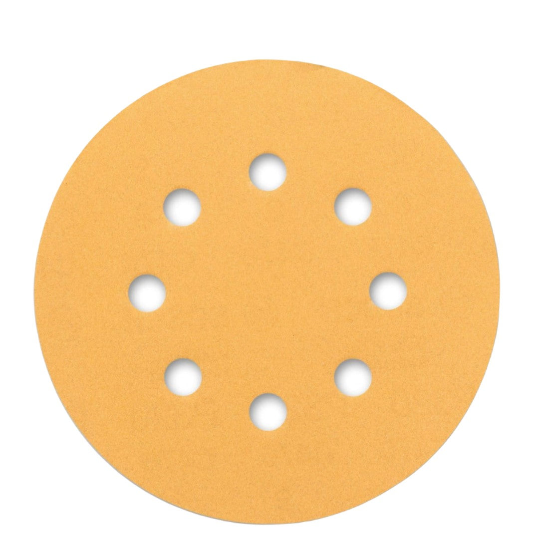 Assorted Grit Sandpaper DA Discs – Sticky Back PSA – 80 To 800 Grit, 6-Inch, Made In Germany