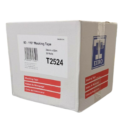 Buy T-Euro Automotive Low Bake Masking Tape 24MM Box Of 36 Rolls