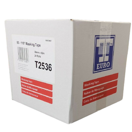 Buy T-Euro Automotive Low Bake Masking Tape 36MM Box Of 24 Rolls