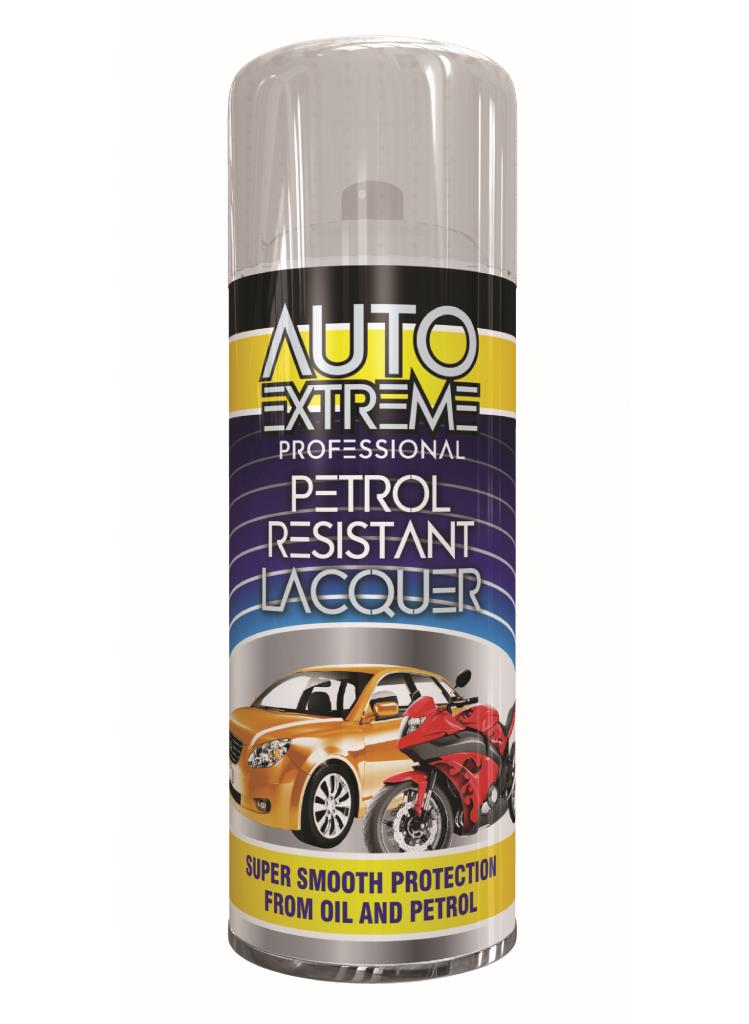 AX Petrol Resistant Clear Lacquer 400ml Aerosol — Central Paints
